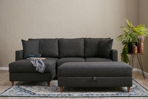 Eva Ecksofa mit Hocker