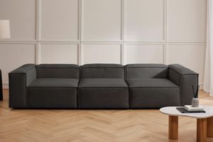 Frid Modulaire Linnen 3-Zitsbank