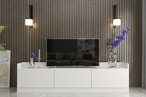 Givayo Odin TV-Lowboard, 184 cm, Weiß