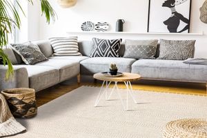 Declan Patterned Rug, 160 x 230 cm, Beige