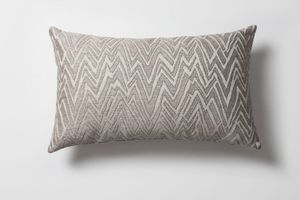 Viya Zigzag Cushion Cover, 30 x 50 cm, Grey