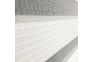 Nazza Consuelo Doppelrollo, 90x200 cm, Weiß