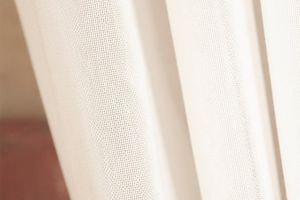 Massarelli Bollero Tule Gordijn, Creme