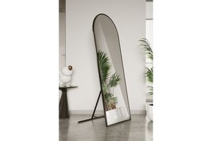 Marsah Sun Standspiegel, 150x60 cm, Schwarz
