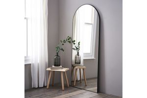 Kea Full Length Mirror, 80 x 187 cm, Black