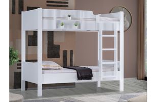 Asien Bunk Bed, 90 x 190 cm, White