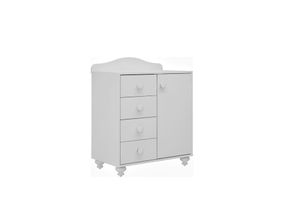 Alminia Children's Chest of Drawers, White