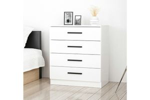 Tideway Ladekast met 4 Lades, Wit