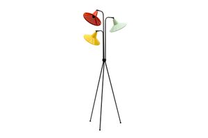 Esther Floor Lamp, Red & Yellow & Green