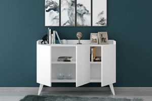 Ariane Living Room Cabinet, White