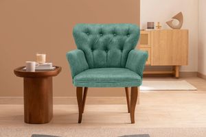 Armens Sessel mit Braunen Beinen
