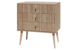 City Chest of Drawers, Natural