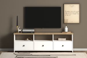 Fly Country TV Unit, 150 cm, White