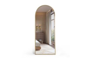 Hidzi Height Full Length Mirror, 70 x 180 cm, Brass