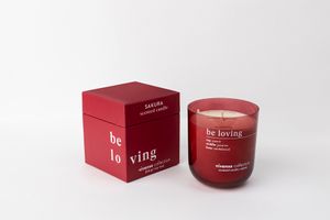 Sakura Grass, Jasmine & Sandalwood Fragrance Soy Wax Candle, 300g