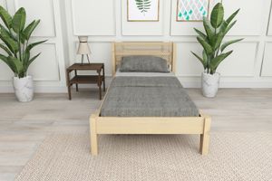 Tokio Single Bed, 90 x 190 cm, Pine