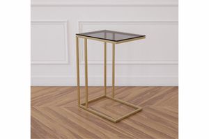 Everly C Side Table, Gold