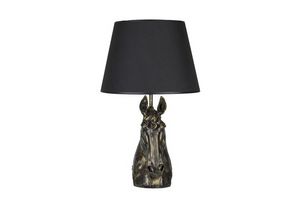 Crest Table Lamp, Black