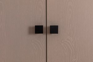 Vierkant Handvat, Zwart