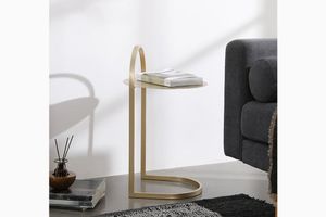 Victoria Side Table, Gold