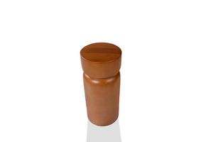 Tucas Home Uni̇q Bijzettafel Walnoot 50 Cm
