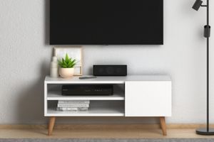 Porto TV Unit, 90 cm, White
