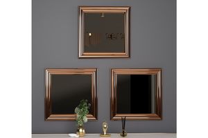 Mone Spiegel-Set, 3 Tlg, Bronze