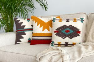 Anatolia 3 Piece Cushion Cover Set, 43 x 43 cm, Multicolour