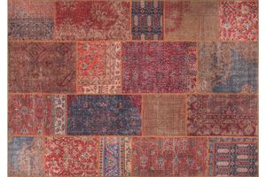 Dekorativní koberec se vzorem patchwork z žinylkové příze Artloop Jazz