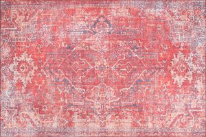 Cristobo Patterned Rug, 210 x 310 cm, Red