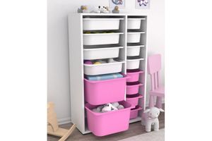 Pratico Spielzeugschrank, Weiß
