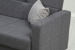 Polya 3-Zitsbank, Donkergrijs