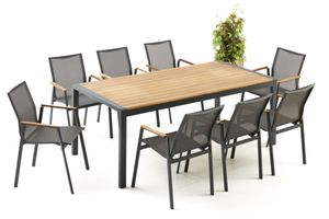 Daisy Tuinset, 8 Zits, Antraciet