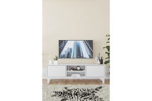 Great Ouse TV Unit, 120 cm, White