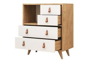 Es Mob Fallow Chest Of Drawers, White