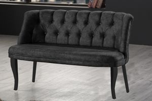 Armens 2-Sitzer Sofa mit Schwarzen Beinen