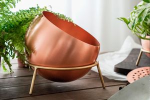 Nullum Pot Planter, Copper