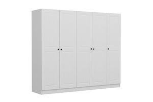 Tideway Vero Kledingkast met 2 Lades, 210 cm, Wit