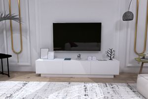 Dolce TV Unit, 180 cm, White