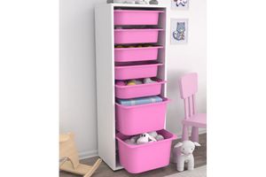 Tobias Children's Toy Storage, Pink