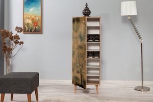 Ironbridge Boom Schoenenkast, Veelkleurig