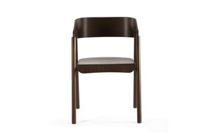 Dřevěná židle v barvě ořechu Covus
