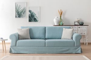 Rosie 3-Sitzer Sofa, Blau