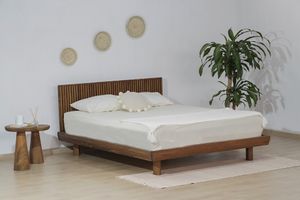 Luna Hendrick Single Bed, 90 x 190 cm, Walnut