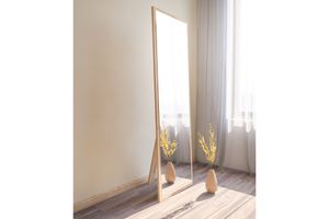 Mone Free Standing Mirror, Natural