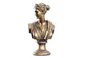 Diana Bust Decorative Object, Gold