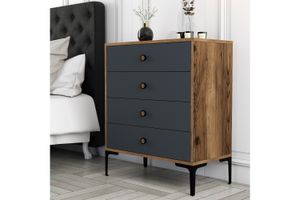 Lisbon Chest of Drawers, Anthracite