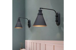 Bellezza Viggo Wandlamp, Zwart