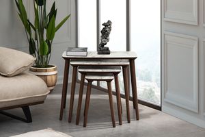 Lucy Zettafel Set, 4-delig, Wit