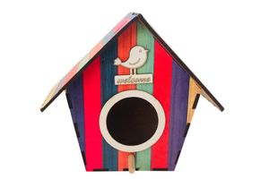 Monza Bird House, Multicolour